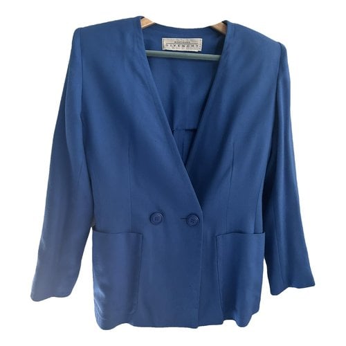 Pre-owned Givenchy Blazer In Blue
