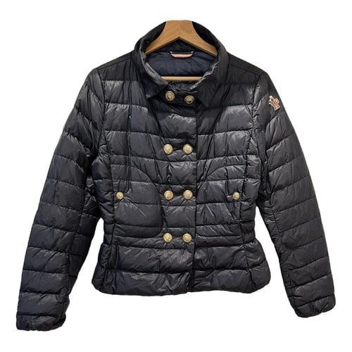 Pre-owned Moncler Classic Short Vest In Blue