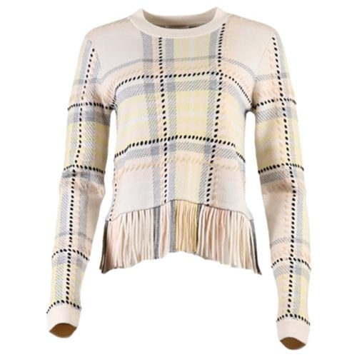 Pre-owned Chloé Wool Jumper In Multicolour