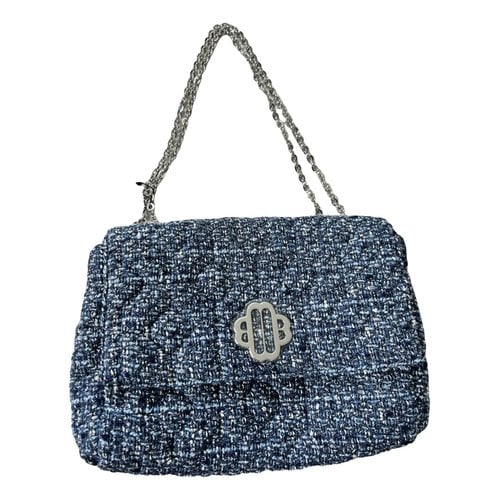 Pre-owned Maje Cloth Handbag In Blue