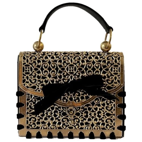 Pre-owned Saint Laurent Handbag In Gold