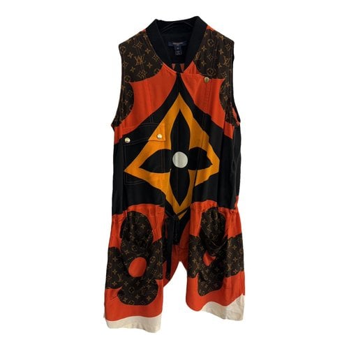Pre-owned Louis Vuitton Silk Jumpsuit In Other