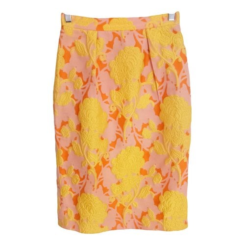 Pre-owned Miu Miu Mid-length Skirt In Multicolour