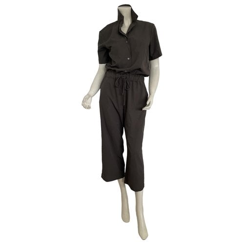 Pre-owned James Perse Jumpsuit In Brown