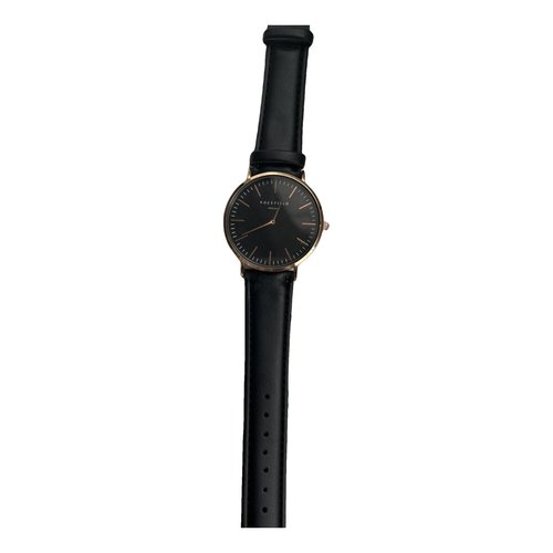 Pre-owned Rosefield Watch In Black