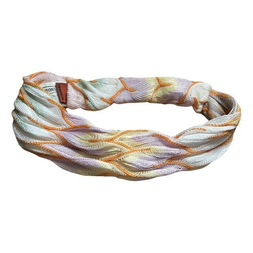 Pre-owned Missoni Hair Accessory In Pink