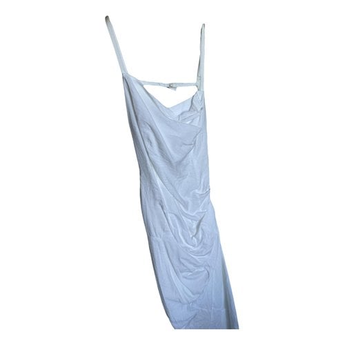 Pre-owned Jacquemus Linen Dress In White