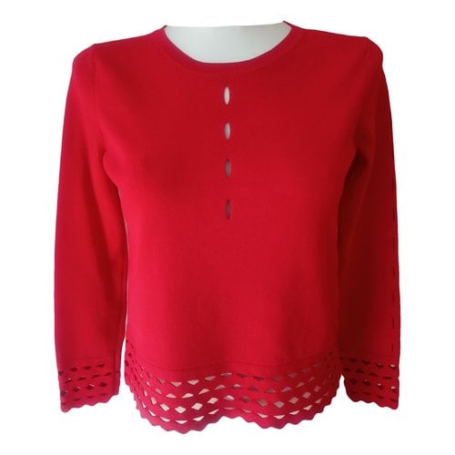 Pre-owned Maje Jumper In Red