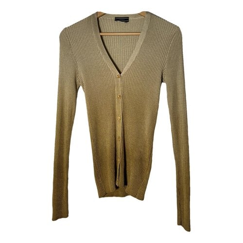 Pre-owned Joseph Cardigan In Gold