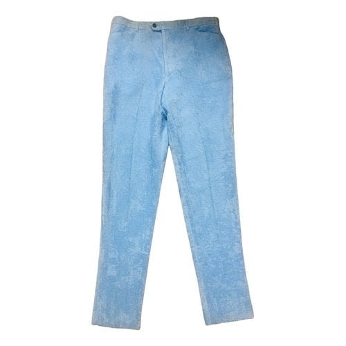 Pre-owned Paul Smith Trousers In Blue