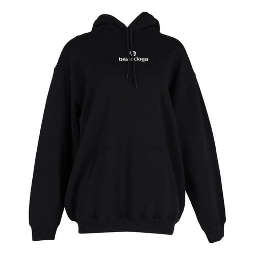 Pre-owned Balenciaga Sweatshirt In Black