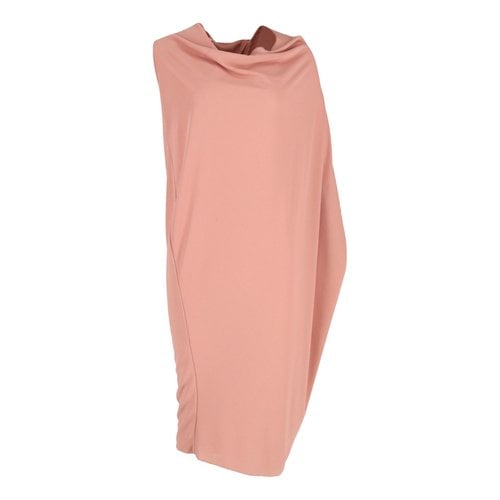Pre-owned Lanvin Mid-length Dress In Pink