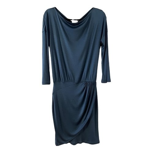 Pre-owned Givenchy Mini Dress In Blue