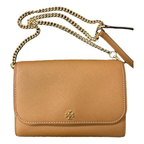 Pre-owned Tory Burch Leather Clutch Bag In Other