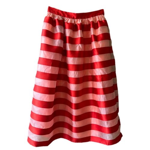 Pre-owned Kate Spade Mid-length Skirt In Red