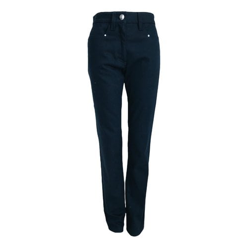 Pre-owned Rabanne Chino Pants In Navy