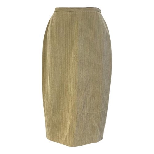 Pre-owned Barbara Bui Mid-length Skirt In Beige