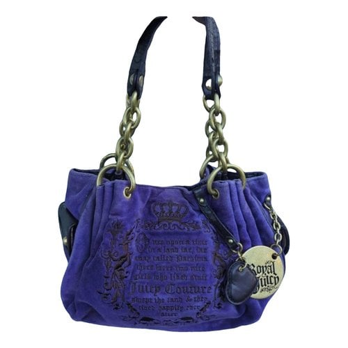 Pre-owned Juicy Couture Handbag In Purple