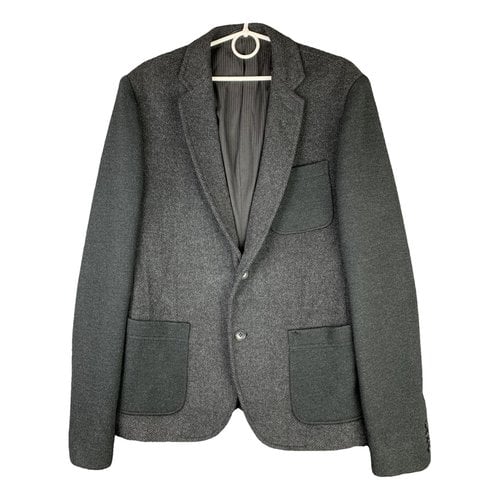 Pre-owned D&g Wool Jacket In Grey