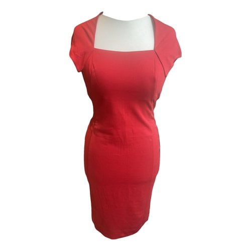 Pre-owned Escada Mid-length Dress In Red