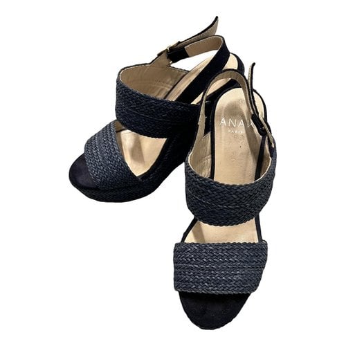Pre-owned Anaki Espadrilles In Blue