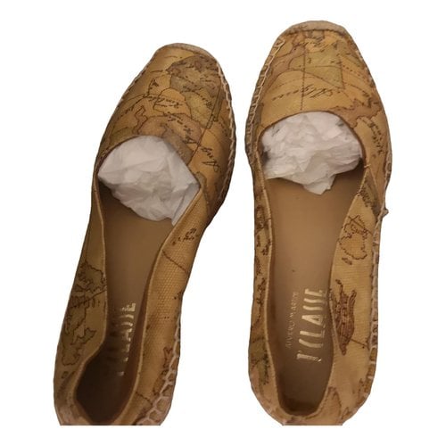 Pre-owned Alviero Martini Cloth Ballet Flats In Other