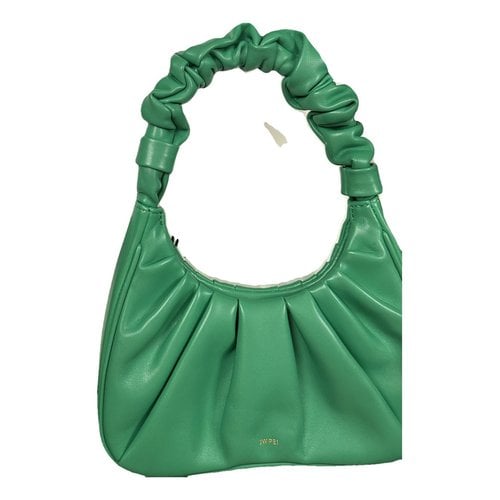 Pre-owned Jw Pei Vegan Leather Handbag In Green