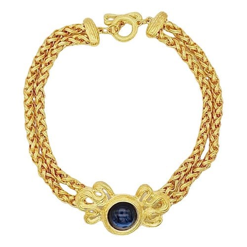 Pre-owned Givenchy Necklace In Navy