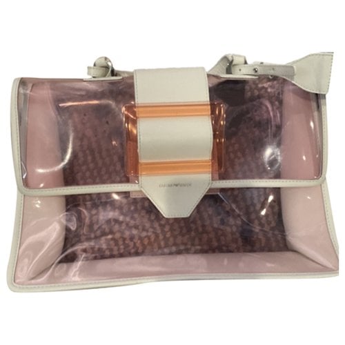 Pre-owned Emporio Armani Handbag In Pink