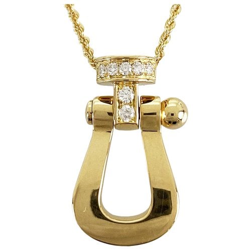 Pre-owned Fred Yellow Gold Necklace