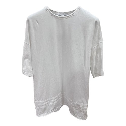 Pre-owned Y-3 By Yohji Yamamoto T-shirt In White