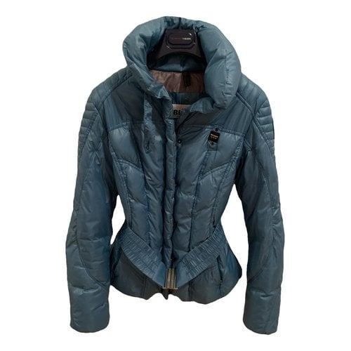 Pre-owned Blauer Jacket In Turquoise