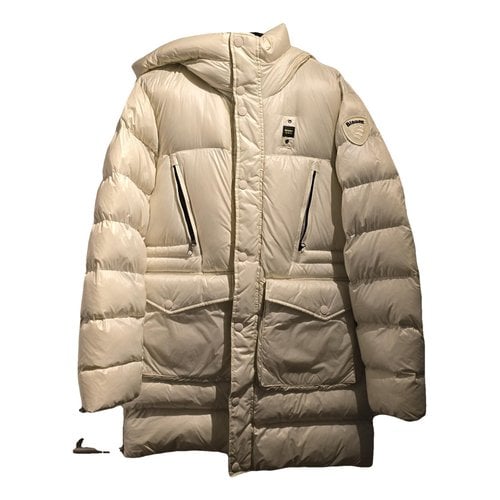 Pre-owned Blauer Vest In White