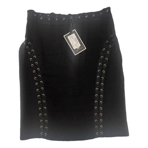 Pre-owned Elisabetta Franchi Skirt In Black