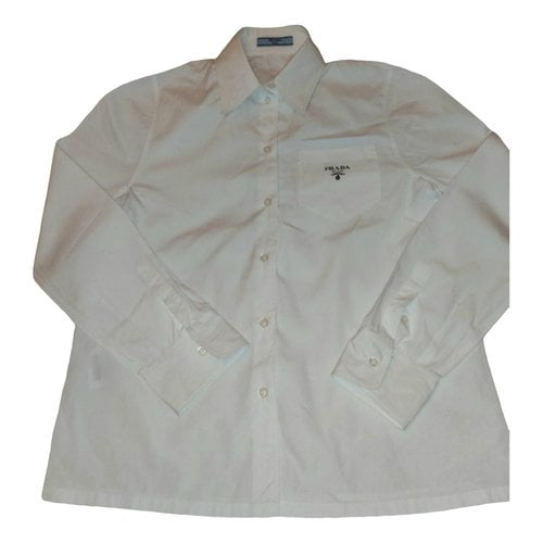 Pre-owned Prada Shirt In White