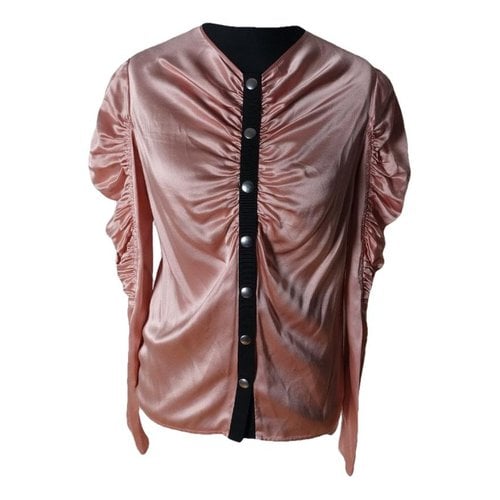 Pre-owned Lanvin Silk Blouse In Pink