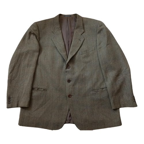 Pre-owned Emanuel Ungaro Wool Vest In Green