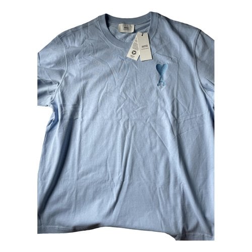 Pre-owned Ami Alexandre Mattiussi T-shirt In Blue