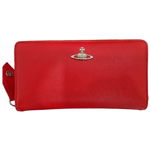 Pre-owned Vivienne Westwood Wallet In Red