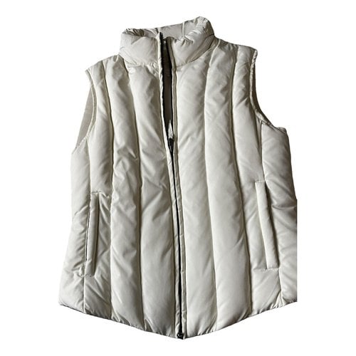 Pre-owned North Sails Cardi Coat In White