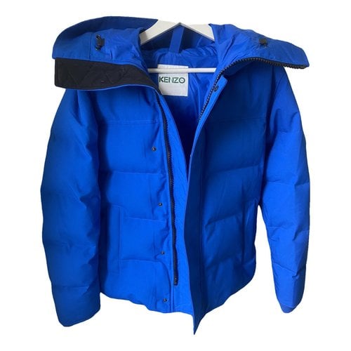 Pre-owned Kenzo Puffer In Blue