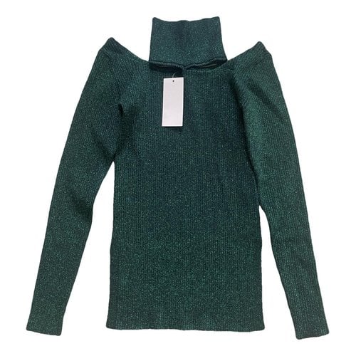 Pre-owned Christopher Kane Top In Green