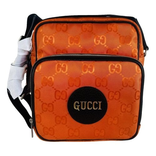 Pre-owned Gucci Satchel In Orange