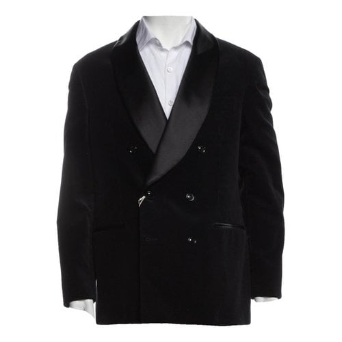 Pre-owned Brunello Cucinelli Silk Suit In Black