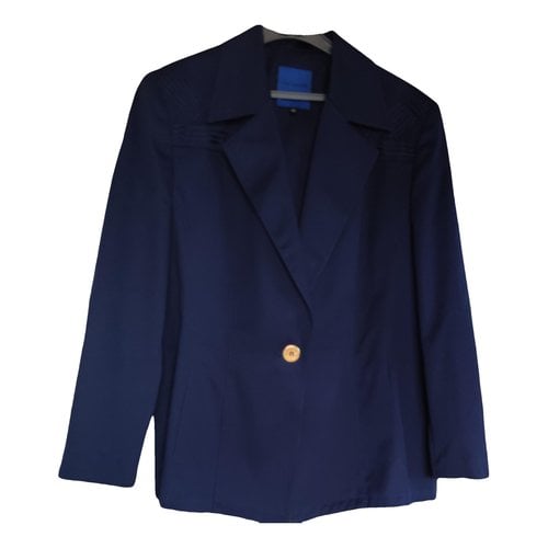 Pre-owned Guy Laroche Suit Jacket In Blue