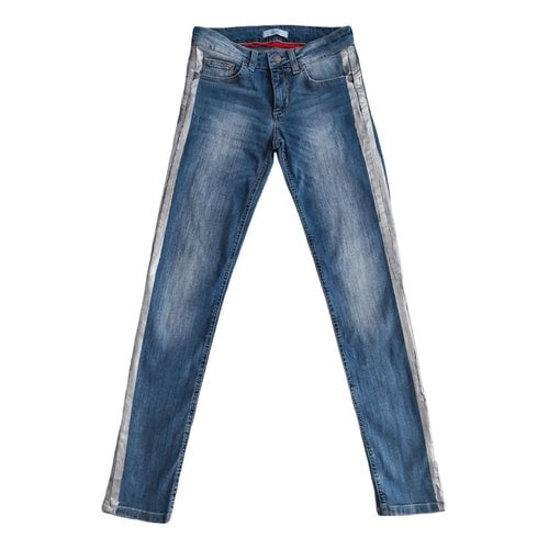 Pre-owned Liujo Slim Jeans In Metallic