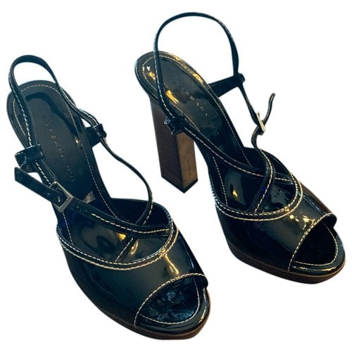 Pre-owned Barbara Bui Leather Sandals In Black