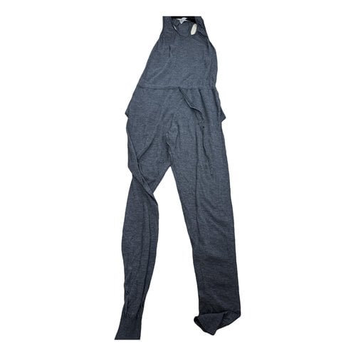 Pre-owned Stella Mccartney Cashmere Jumpsuit In Grey