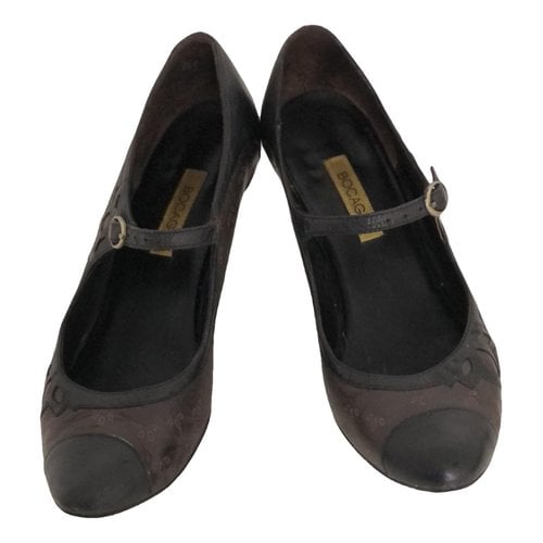 Pre-owned Bocage Leather Heels In Brown