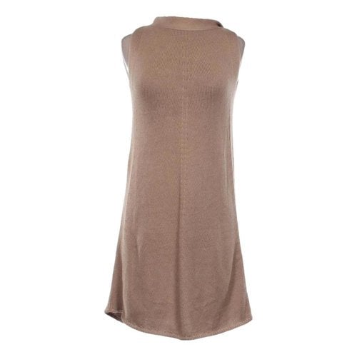 Pre-owned Max & Co Mini Dress In Brown